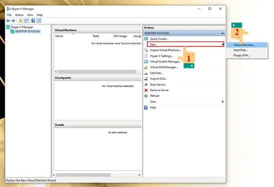 Hướng dẫn chi tiết cách cài đặt máy ảo bằng Hyper-V trên Windows 10 5