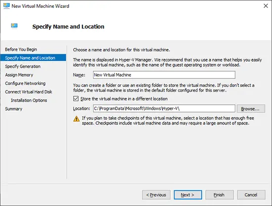 Hướng dẫn chi tiết cách cài đặt máy ảo bằng Hyper-V trên Windows 10 7
